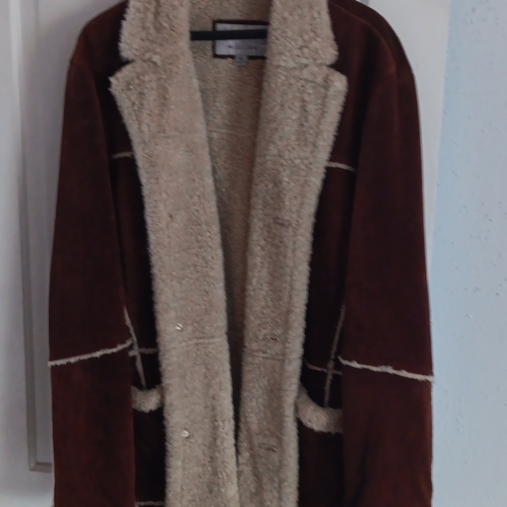 Vintage leather coat